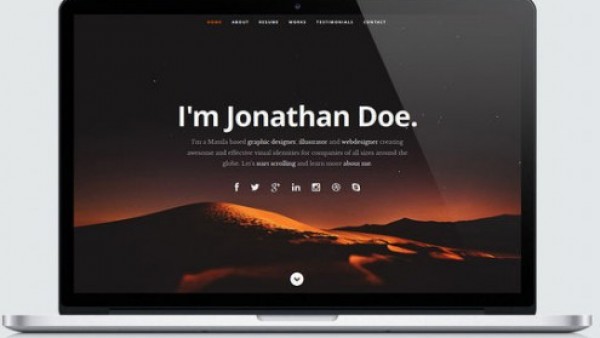 12+个新鲜免费的HTML/CSS & PSD模板