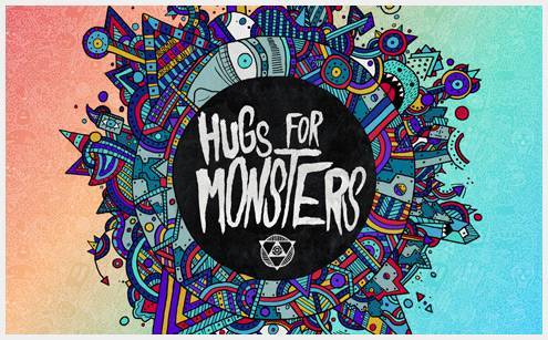 10-Hugs-For-Monsters-copy 20+华丽的重设计的网页设计创意