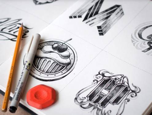7-logo-sketches