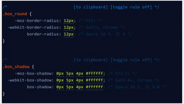 CSS3的六个实用工具