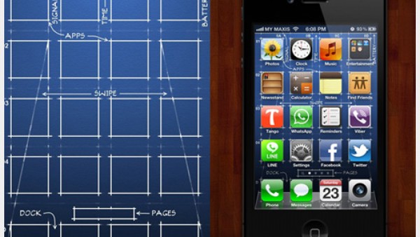 40个有创意的iPhone主屏幕壁纸