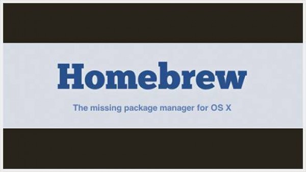 Homebrew-Mac OS下类似apt-get&yum安装工具
