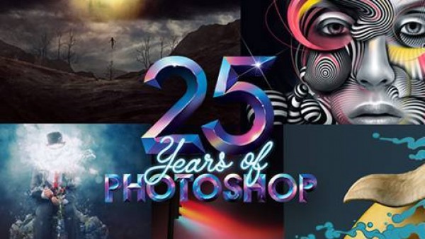 Adobe公司庆祝Photoshop发售25周年