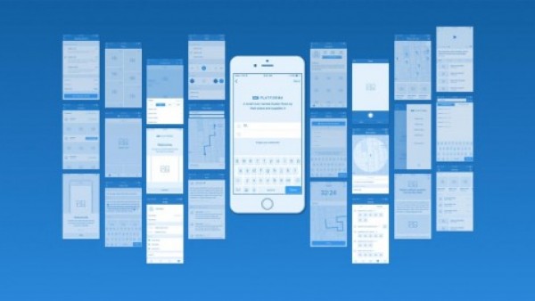 高品质iOS和WEB线框工具包下载