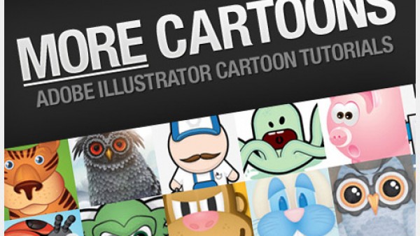 35+illustrator的漫画角色教程